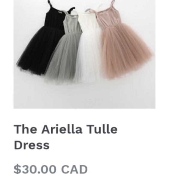 Ivory Tutu Onesie Baby Girl Toddler Size 18M - Picture 2 of 2